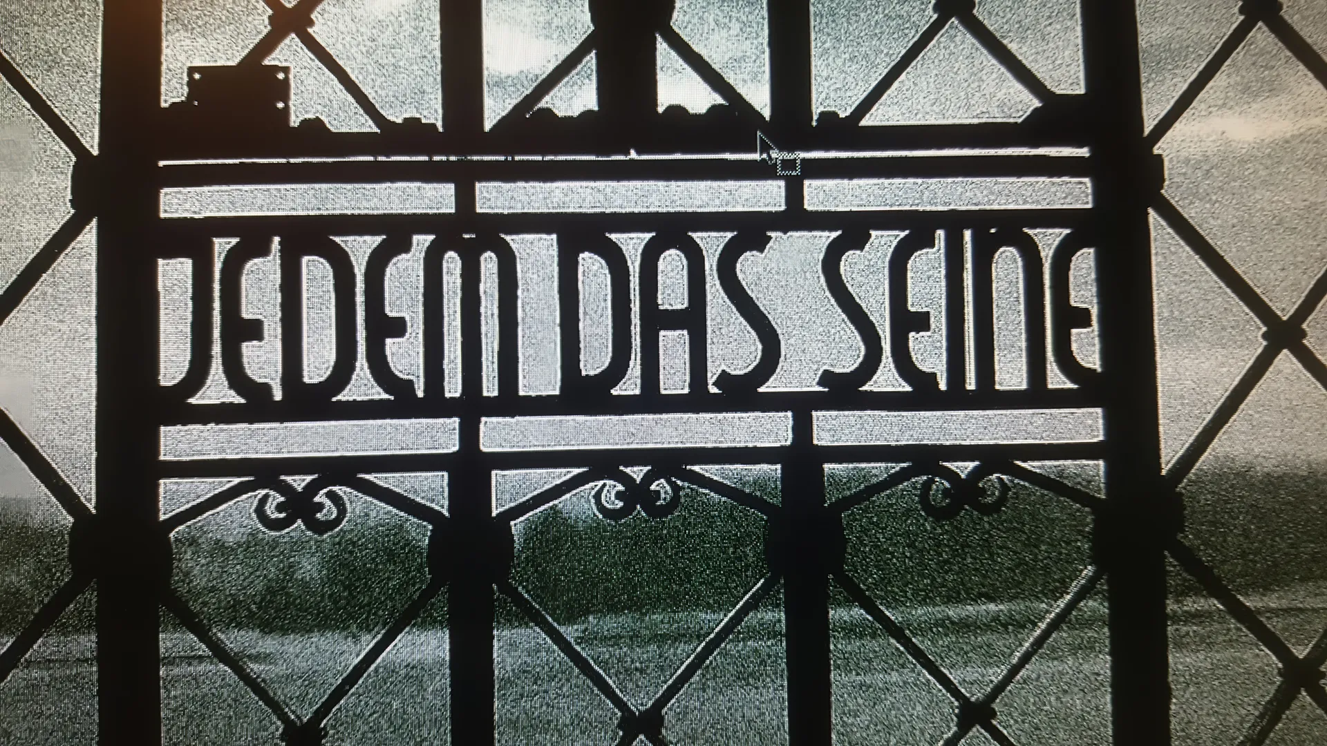 Buchenwald Camp gate